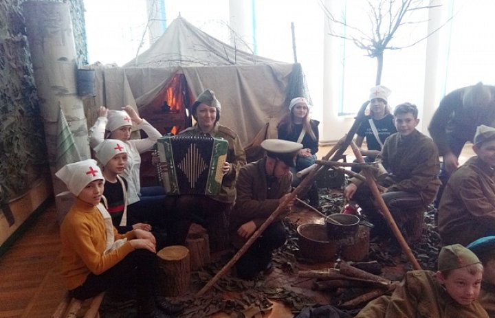 Ученики школы посетили музей семьи Степановых в г.Тимашевске. 